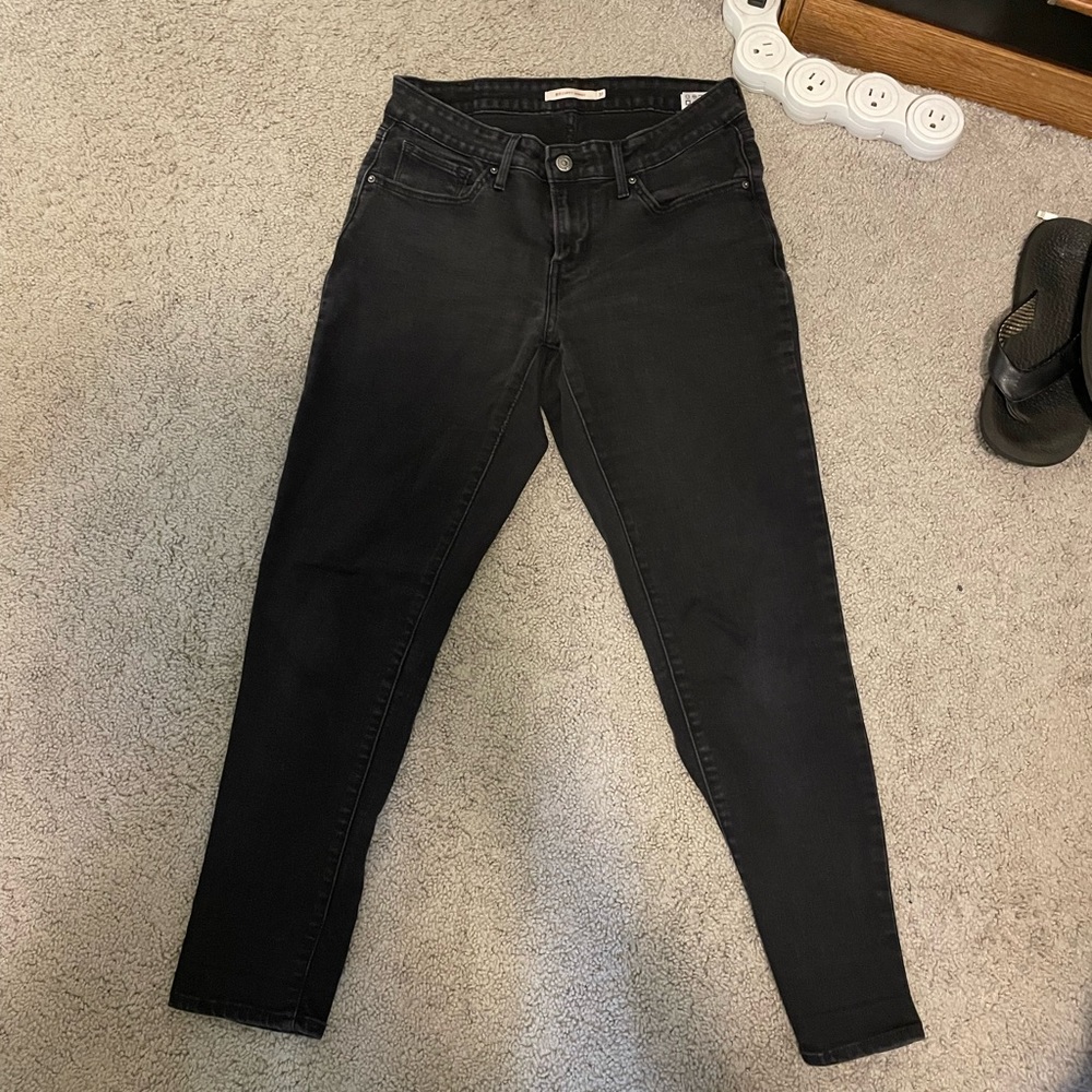 Black Curvy Skinny Jeans Levi’s
